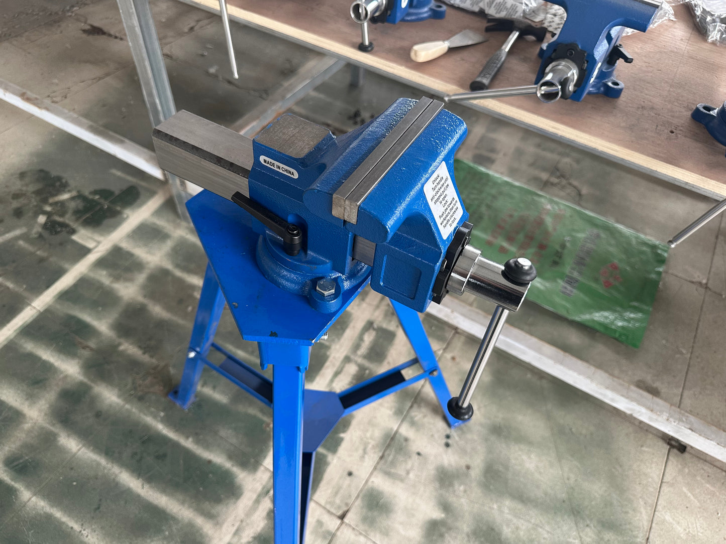 Tornillo de banco de acción rápida de 6"