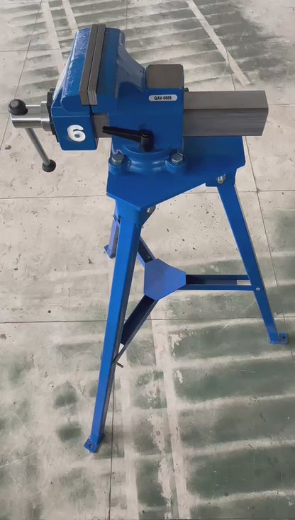 Tornillo de banco de acción rápida de 6"